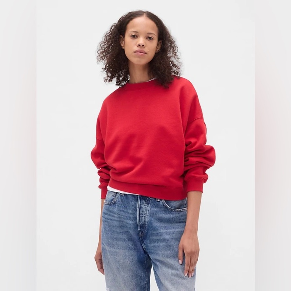 NWT Vintage Soft Wedge Crewneck Sweatshirt‎ GAP